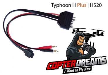 Yuneec Typhoon H Drone Battery to Charger Adapter with Balance Leads by Venom 